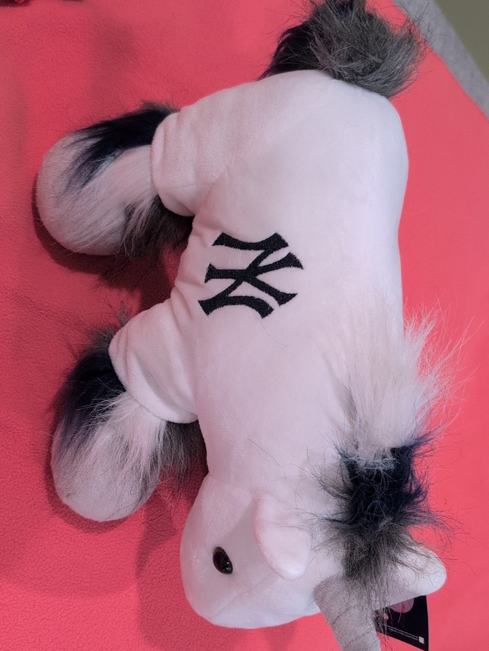 Plush White and Gray Unicorn Stuffed Animal - Soft Kids Toy